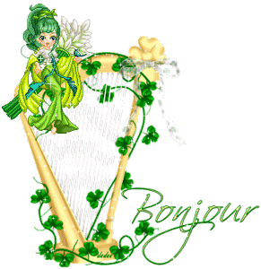 Gif bonjour harpe